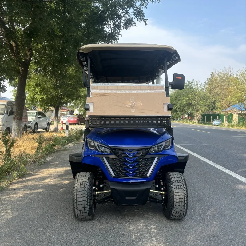 

48/60/72V Electric Golf Cart Unique Design Sightseeing Bus & Hunting Vehicle Buggy with 4 Seats Product Category Golf Carts