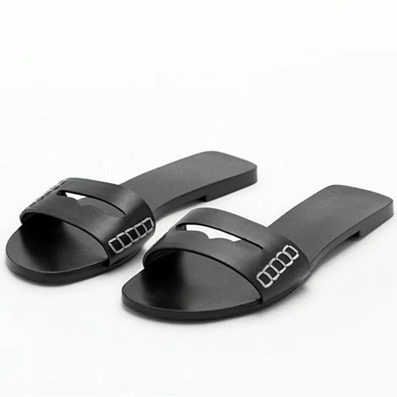 

Женские сандалии на плоской подошве с круглым носком в стиле ретро, пикантные сандалии с открытым носком, полые шлепанцы, летние каникулы, пляжные сандалии, удобная женская обувь