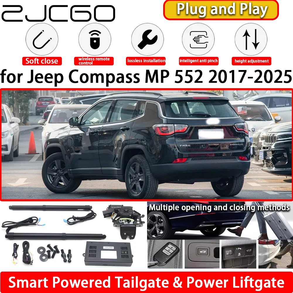 

for Jeep Compass MP 552 2017-2025 OEM Automatic Electric Powered Tailgate Power Liftgate Tail Gate Lift Kit System Plug & Play