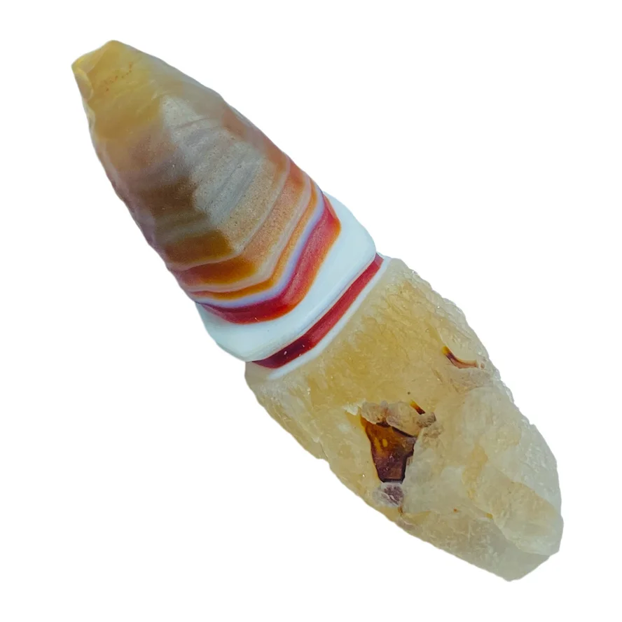 Natural Alxa Agate Mineral Specimen Wand Point Crystal Healing Reiki Holiday Gift Feng Shui Home Decoration