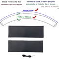 30cm black 2pcs