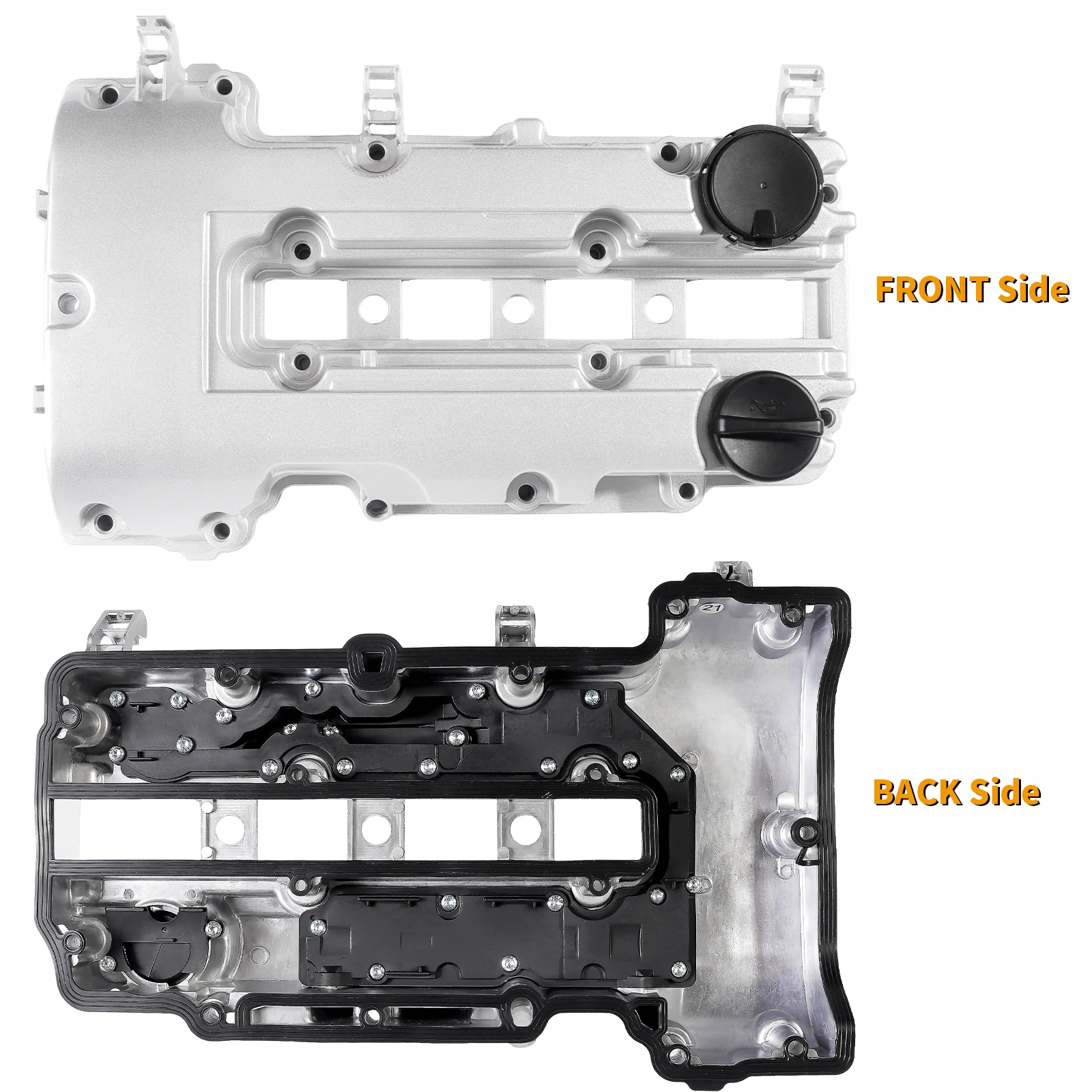 

Aluminum Engine Valve Cover 55573746 For Chevrolet Cruze Aveo Trax Volt Buick Encore Cadillac ELR pel/Vauxhall 1.4T Auto Parts