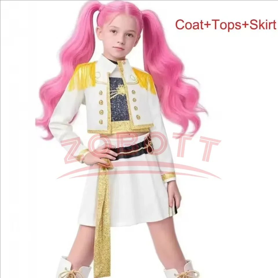 لعبة شيطان هنتر أزياء تنكرية للفتيات مجموعة رومي ميرا زوي Kpop أداء المغني كوس الزي عرض مسرحي فستان حفلة الهالوين