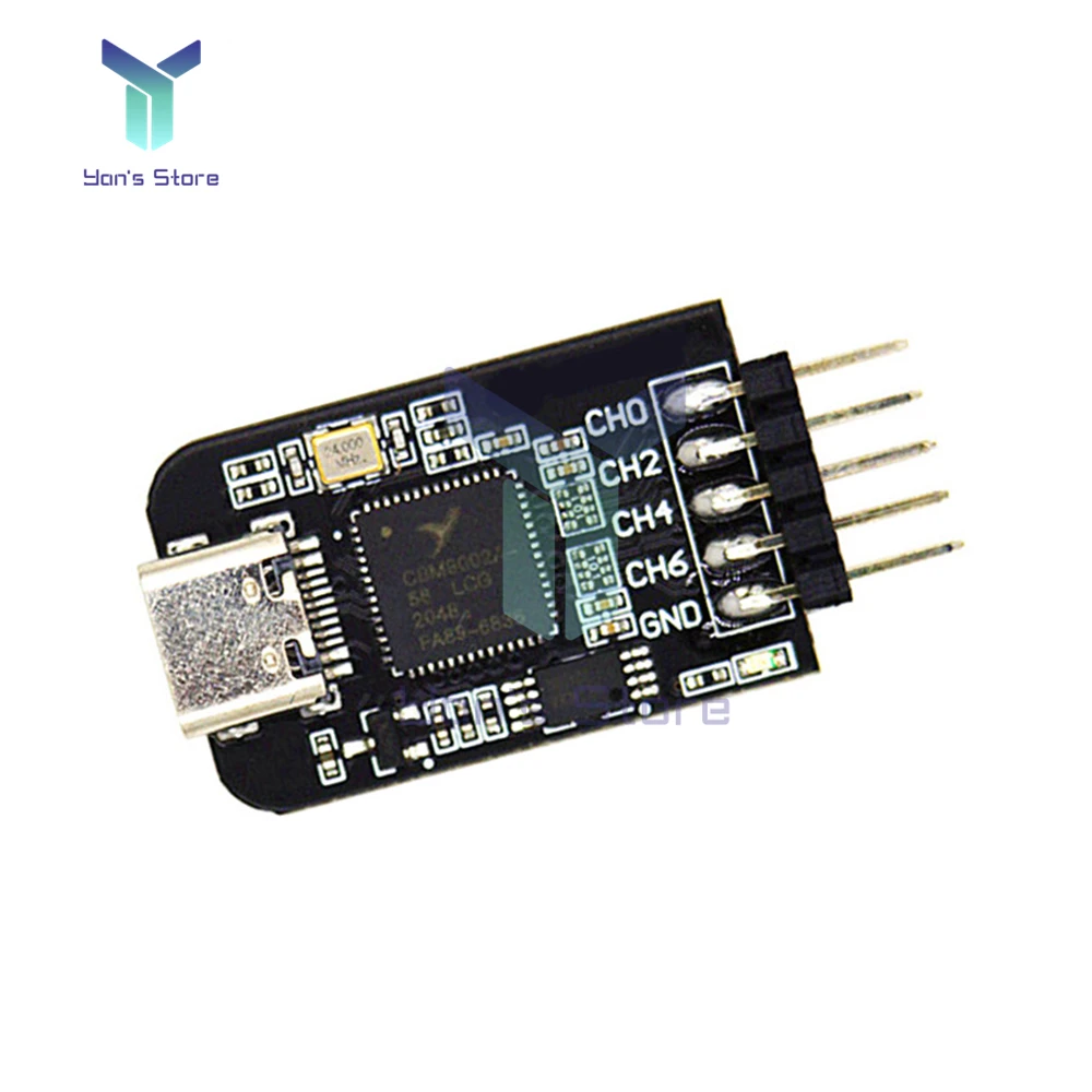 Imagem -02 - Mini Analisador Lógico de Interface tipo c Canais Ferramenta de Depuração Fpga Arm Mcu Amostragem 1624mhz Suporta Windows e Mac