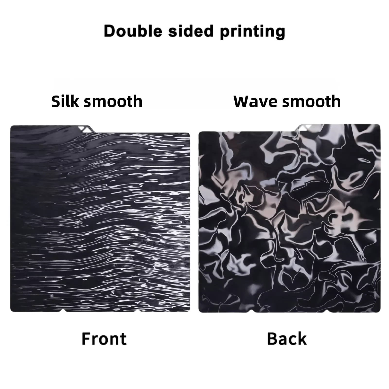 For Anycubic Kobra S1 Plate Pei Sheet 264x276mm Textured Kobra X Combo Build Plate Double Sided PEO PET Kobra S1C build Plate image 3