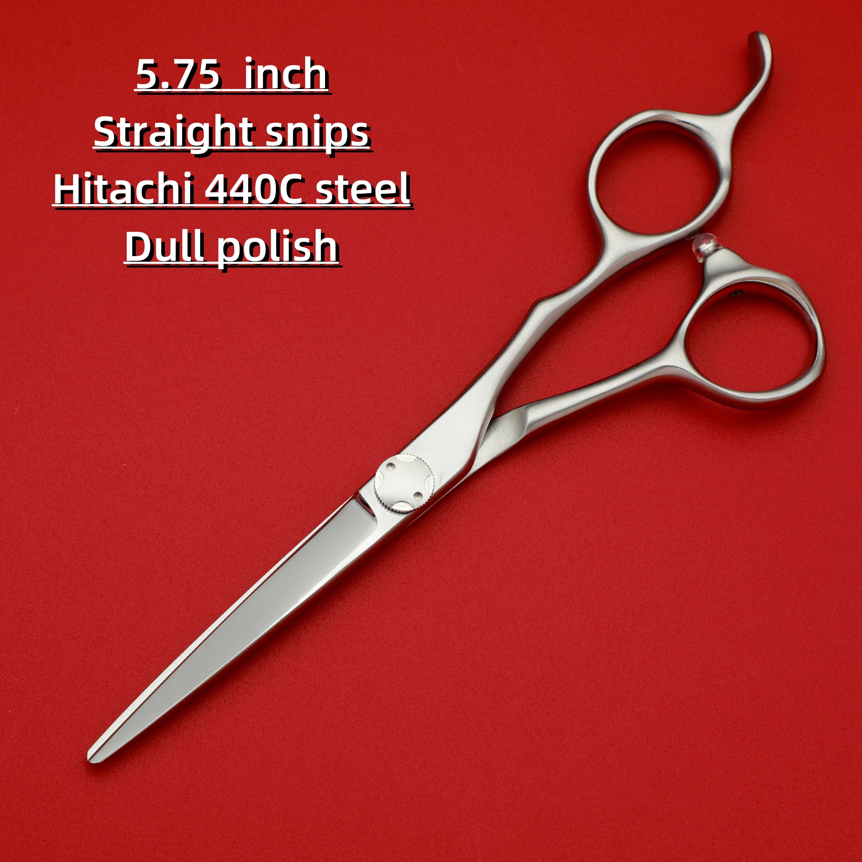 

Professional hairdressing scissors，5.75 to 7.0 inches hair cutting scissors，High quality Hitachi 440C steel barber accessories