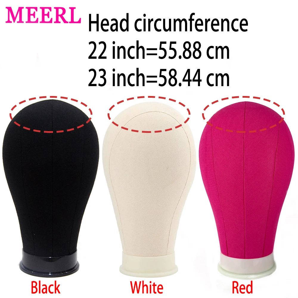 Training Mannequin Head Canvas Block Head Display Styling Mannequin Manikin Head Wig Tripod Stand Free Get T Pin Wig Install Kit