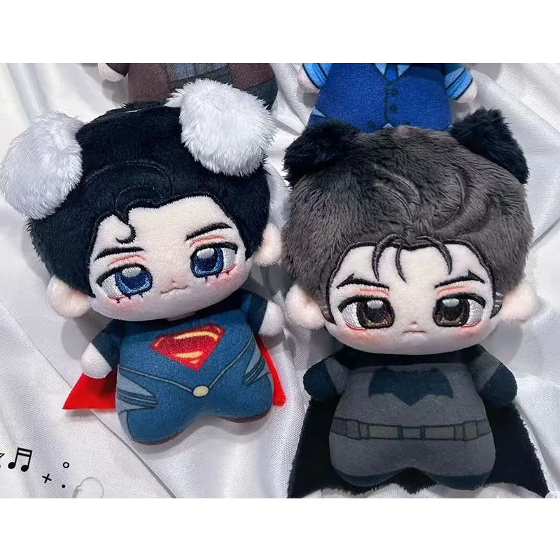 2026 New Anime Superman Clark Kent Plush Batman Bruce Wayne Plush Pendant Doll Classic Hero Plushie Movie Peripherals Fans Gift view 4