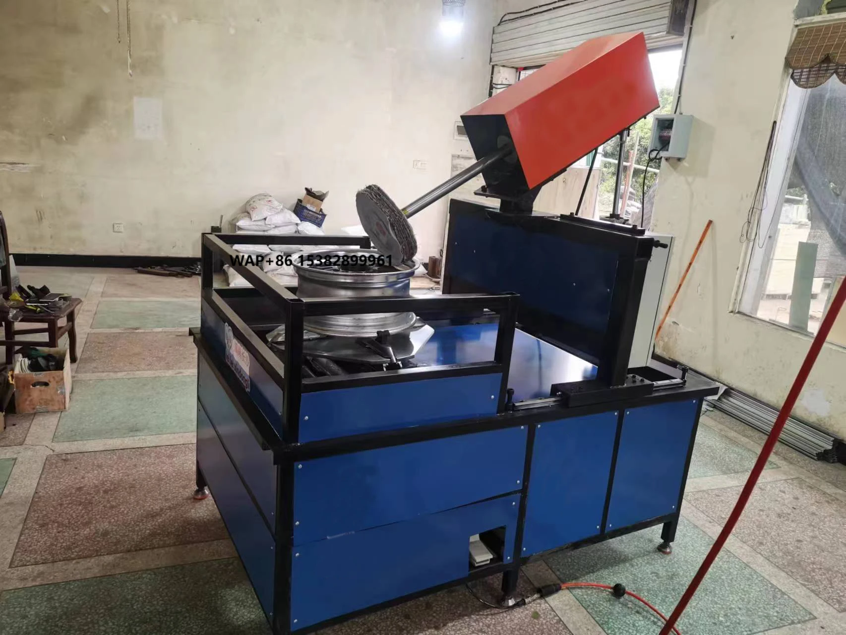 Customizable Portable Stainless Steel Wheel Polishing Machine with 5.5kW Motor Gear & Bearing for Mirror Surface Grinding