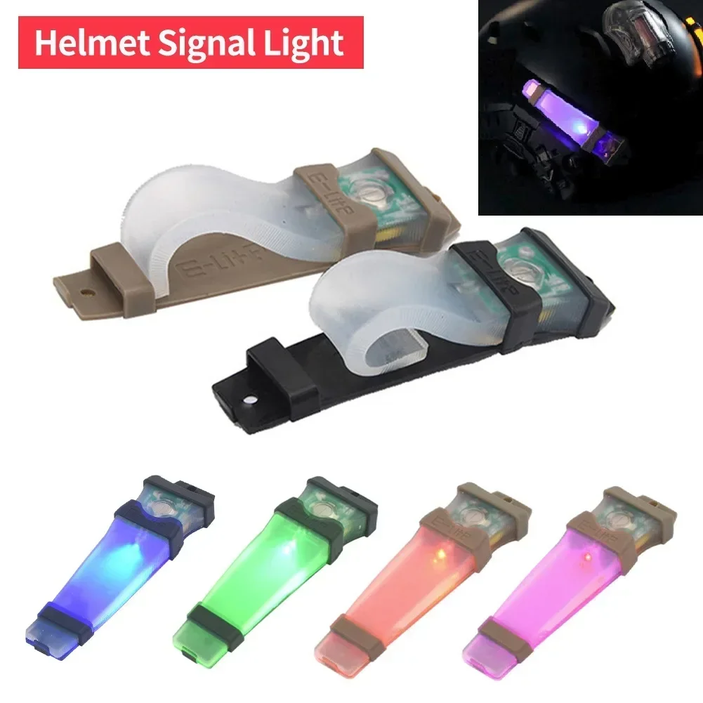 Imagem -02 - Tactical Fma Capacete Segurança Piscando Luz Survival Signal Light Lâmpada Impermeável Equipamento ao ar Livre para Caça Caminhadas Ciclismo