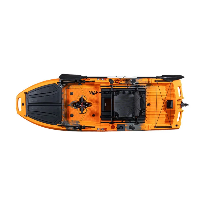 High Performance Detachable Fin Pedal One Person Kayak Modular with Special Live Fish Hatch