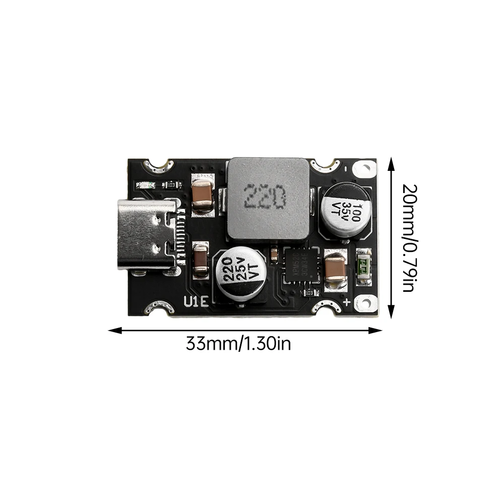 65W 8~30V DC to USB Type C PD 3.1 QC3 Fast Charge Step-Down Power Module Mobile Phone Quick Charge Adapter Module DC5521 DC5525