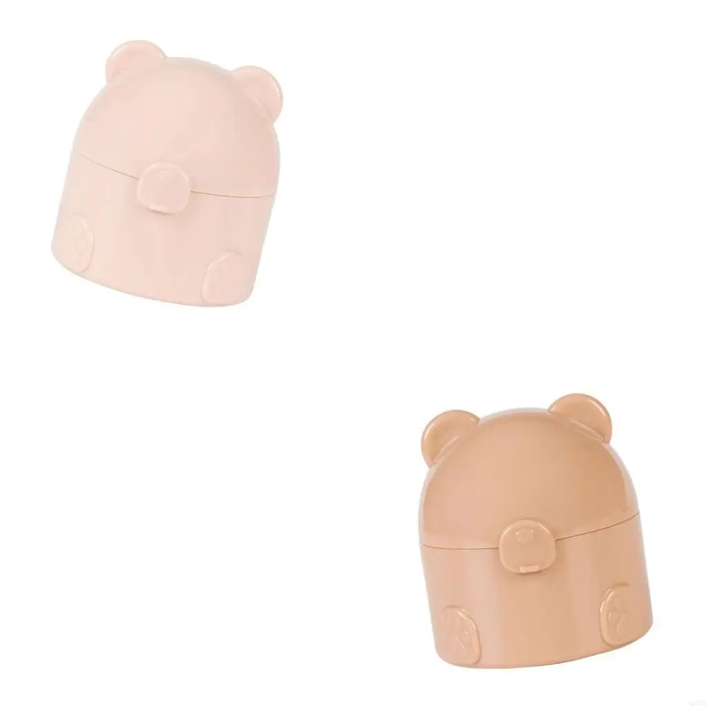 علبة توزيع بودرة الأطفال بحجم مناسب للسفر، صندوق تخزين بلاستيكي للعناية بحديثي الولادة