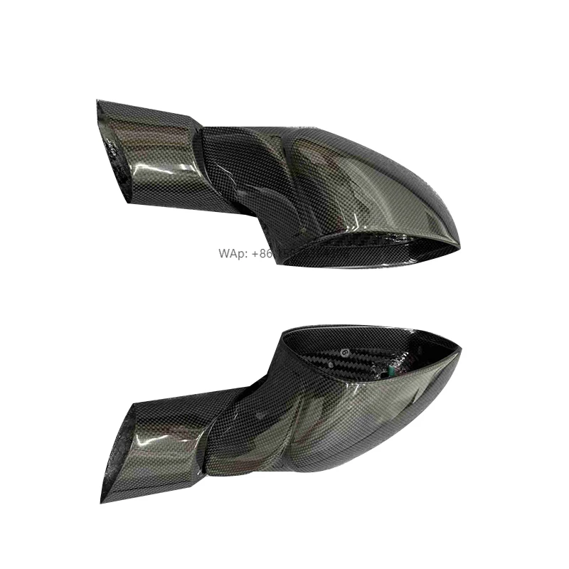 

High Quality Dry Carbon Fiber Mirror Housing for F488 Prepreg Carbon Fiber Rearviw Mirror Cover for 458 Sypder