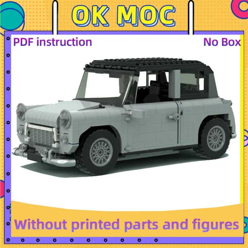 

Moc Building Blocks Supercar Model Speed Champion DB5 Technical Bricks DIY Assembly Construction Toy For Childr Holiday Gifts