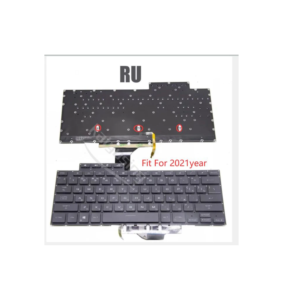 

Подсветка для ASUS ROG G13 GV301 GV301QC GV301QH GV301QE, 2021 год