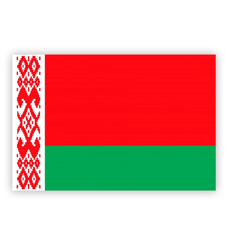 Autostickers Voor Vlag Van Belarus Vinyl Sticker Waterdichte Auto Styling Pegatinas Para Coche Auto Accessoires