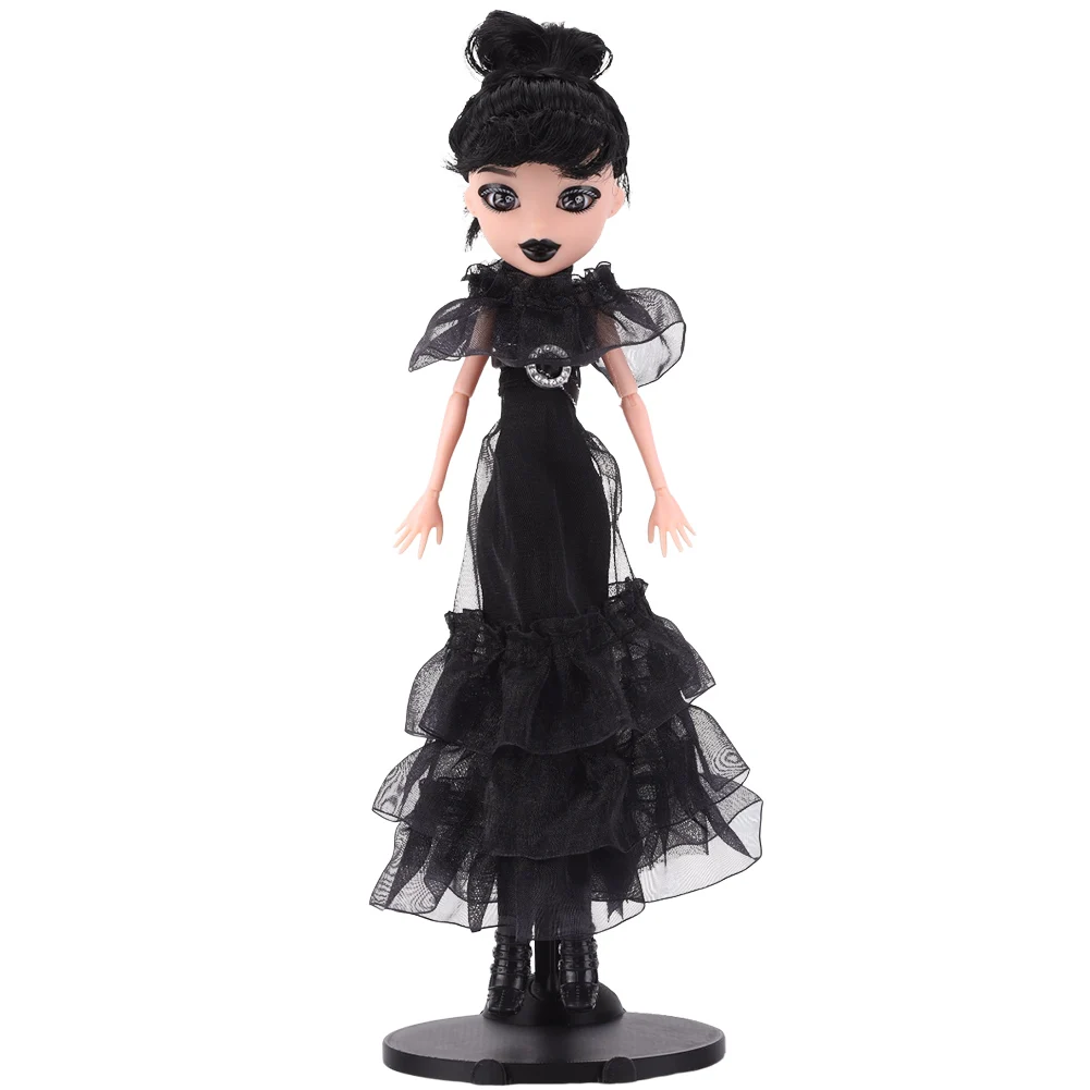 Wednesday Addams Figure Cute Toy Addams Family Doll Room Decoration Model Children's Soothing Toys Birthday Christmas Gift NEW