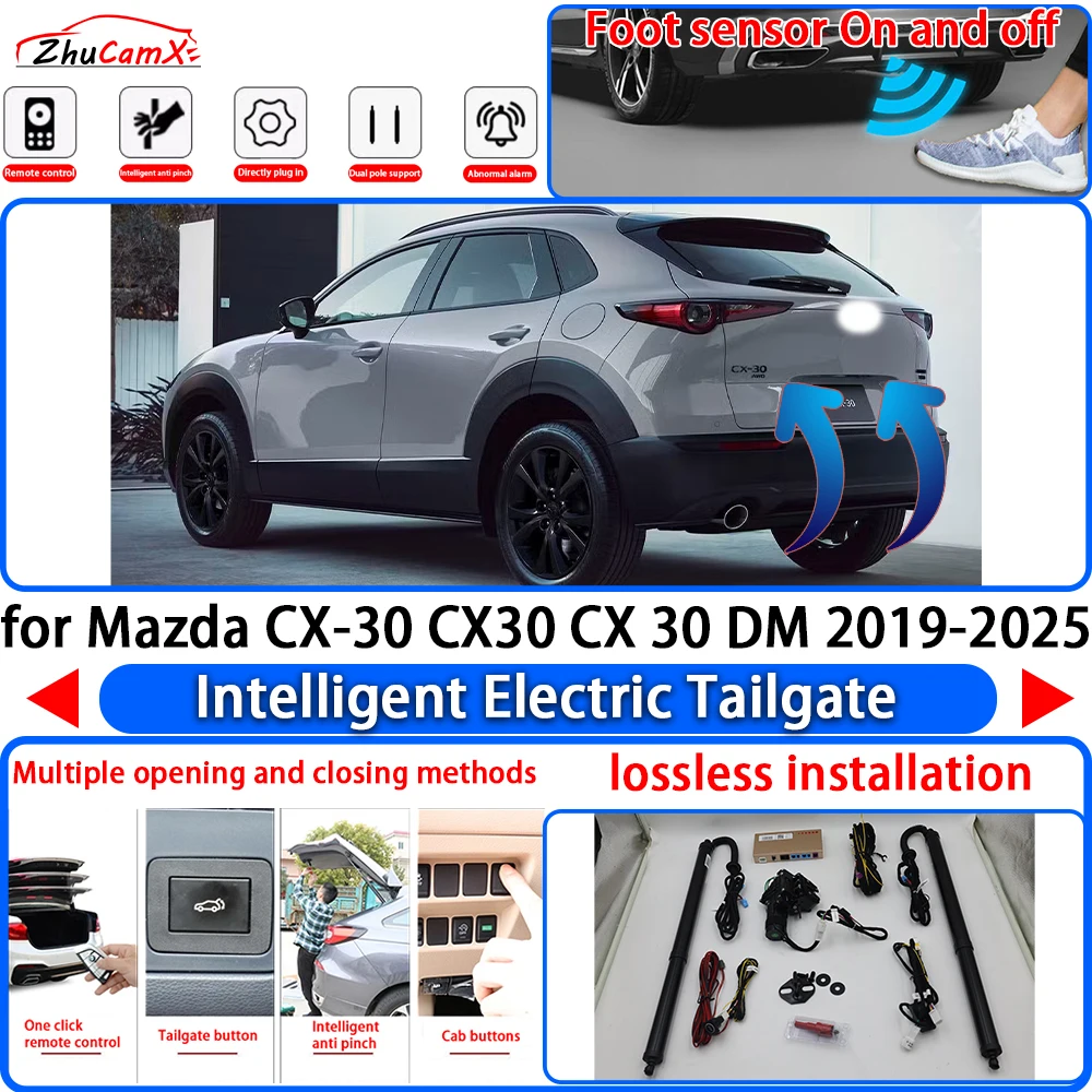 

for Mazda CX-30 CX30 CX 30 DM 2019-2025 Power Liftgate Trunk Electric Suction Tailgate Intelligent Tail Gate Lift Strut System