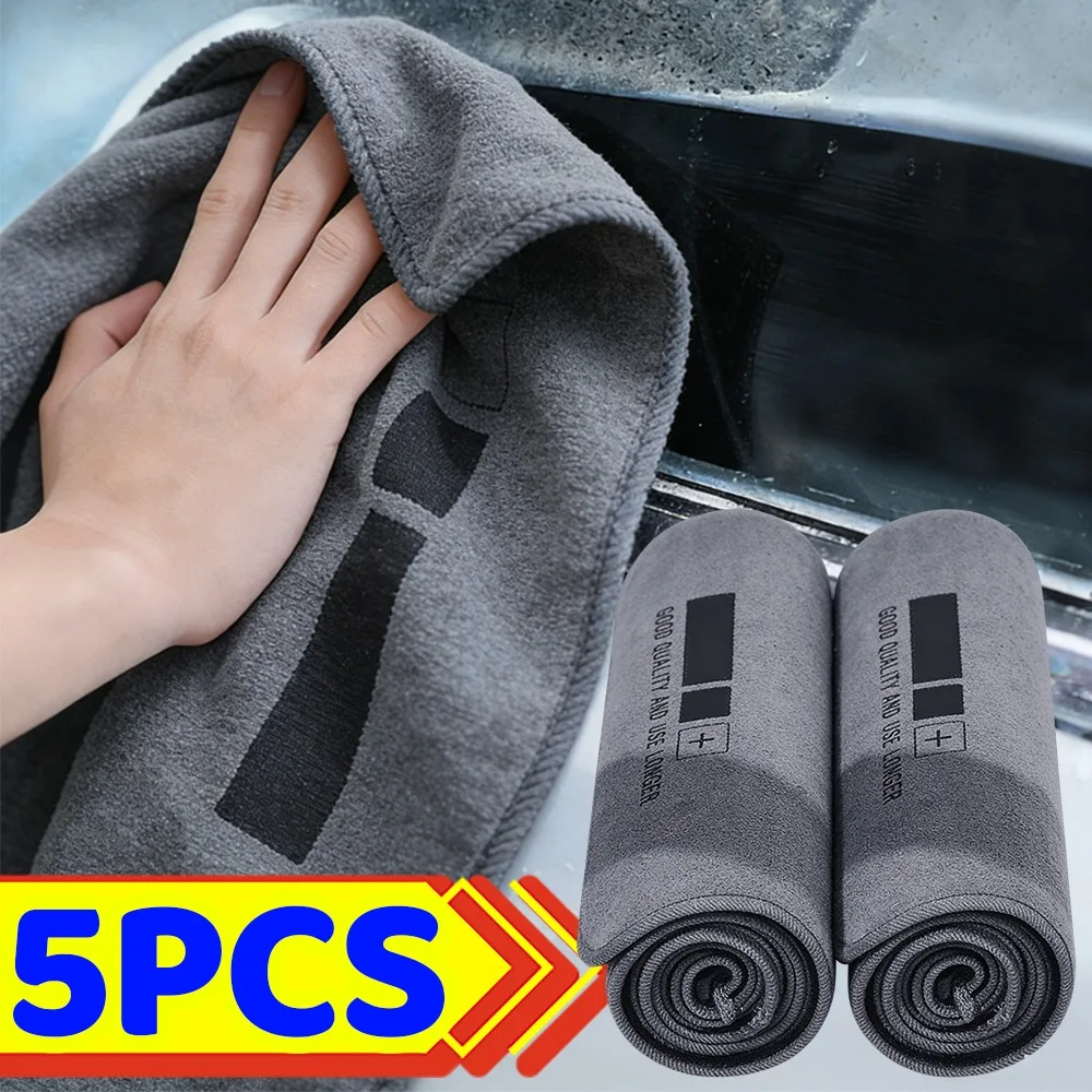 

Супервпитывающее микрофибровое полотенце для мойки автомобилей, толстая мягкая салфетка для сушки, серая тряпка для ухода за автомобилем, домом, окнами и стеклами