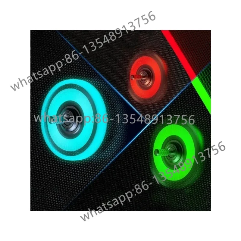 Fingertip decompression artifact gyro metal colorful edc luminous learning advanced version spot