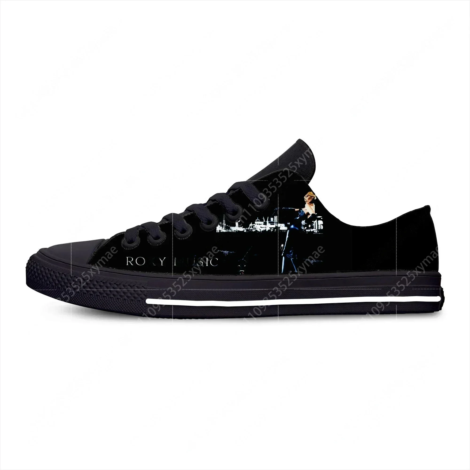 Music For Your Pleasure Low Top Sneakers Mens Womens Teenager Casual Shoes Roxy Canvas Running Shoes 3D Print Lightweight shoe