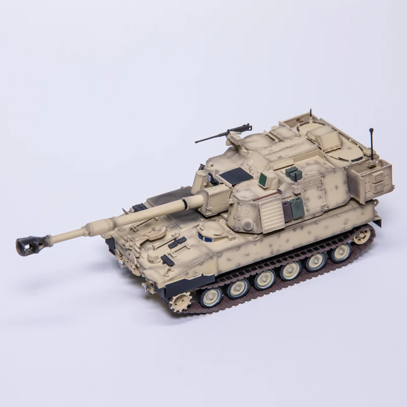 T-MODEL 1:72 Scale Plastics M109A7 155mm Heavy Tank Model Militarized Combat Track Type Classics Collection Gifts Static Display