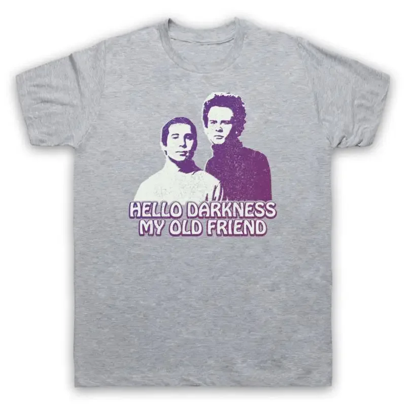 SOUND OF SILENCE UNOFFICIAL SIMON AND GARFUNKEL DUO MENS WOMENS T SHIRT