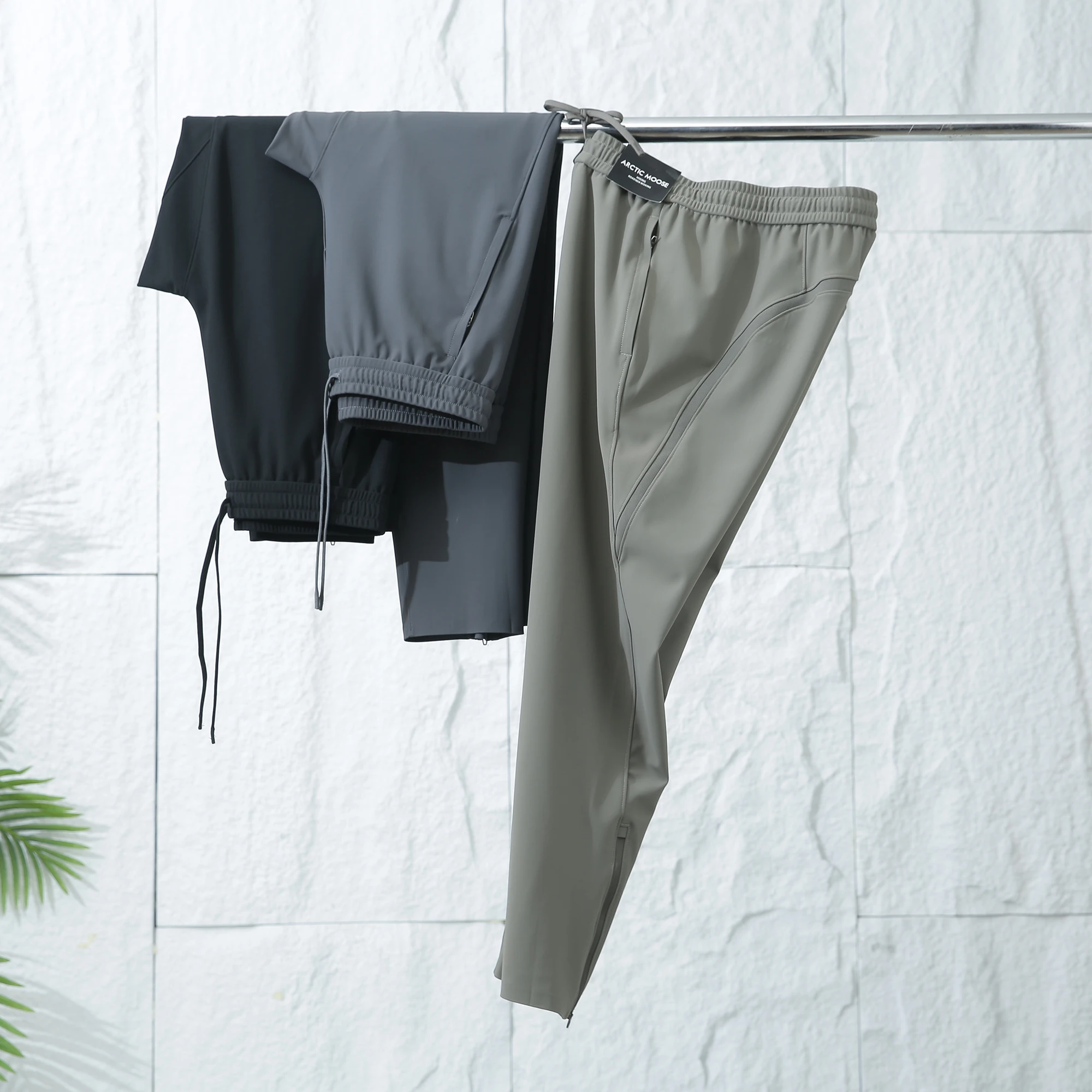 

Высококачественные мужские спортивные повседневные брюки Pr-Gum 3D на заказ Qui-Dry, высокоэластичные спортивные повседневные брюки, функциональная серия, модные городские брюки...