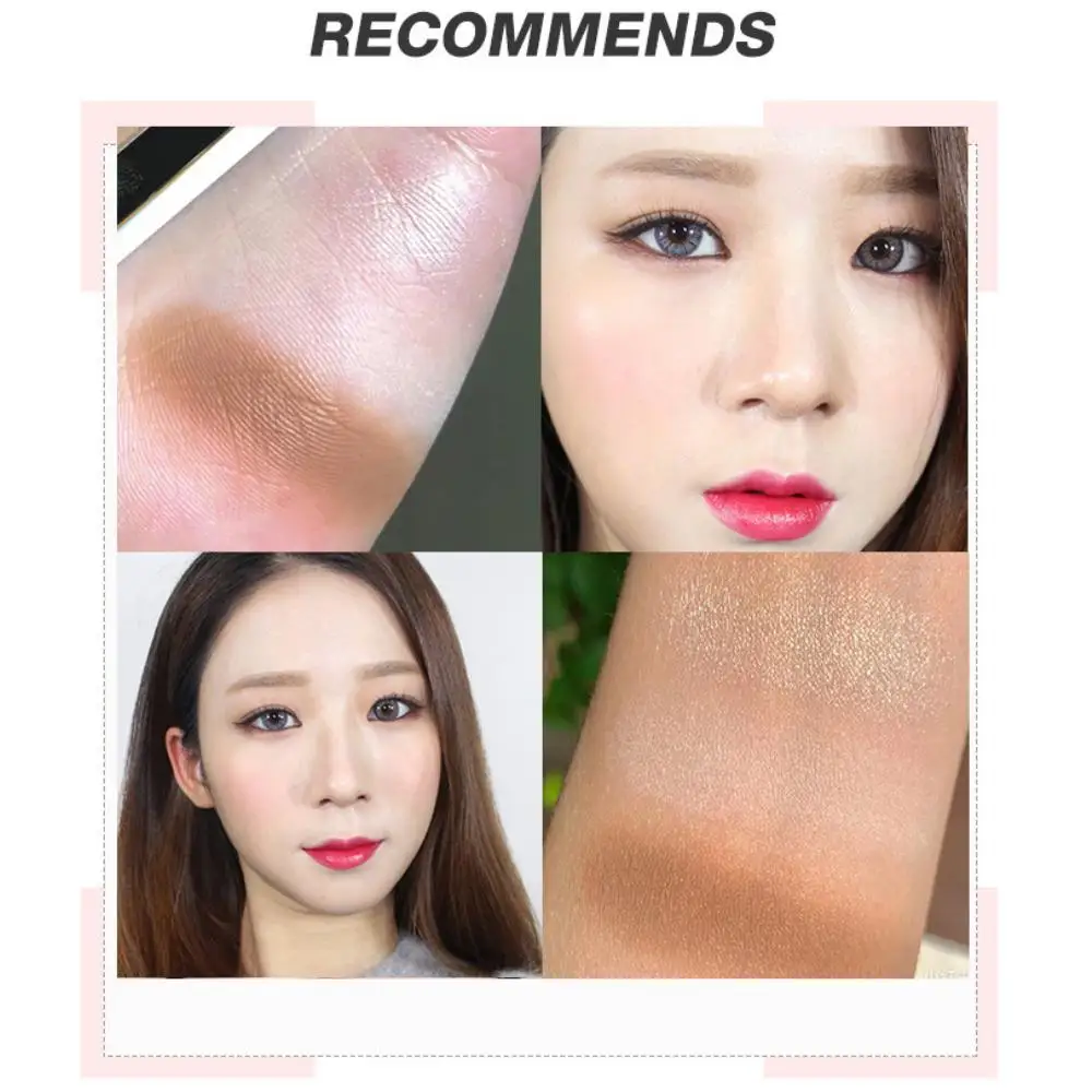 Versatile Korean Cosmetics Contour Palette Makeup Glowing Complexion Illuminator Makeup Artist Must-have Face Contour