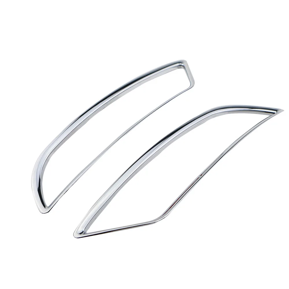 ABS Chrome Glossy Air Vent Trim for Ford Escape Kuga 2016 - 2019 Ac Outlet Decoration Cover Sticker Car Accessories
