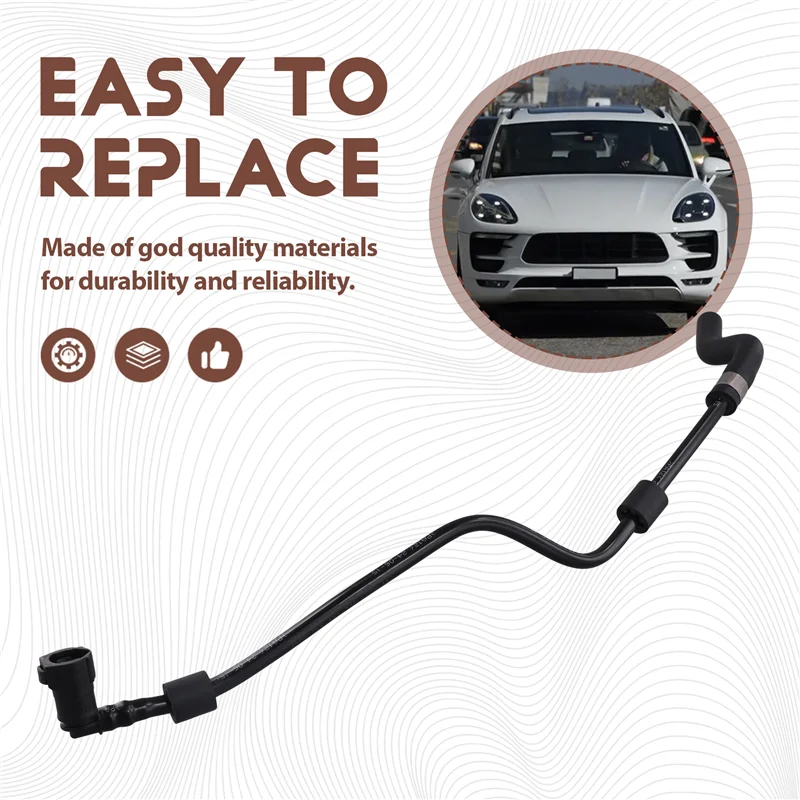 L39A-マカン3.0/3.6T 2014-2018 エンジン冷却液リザーバーホース 部品番号 95B121447 95B121447E