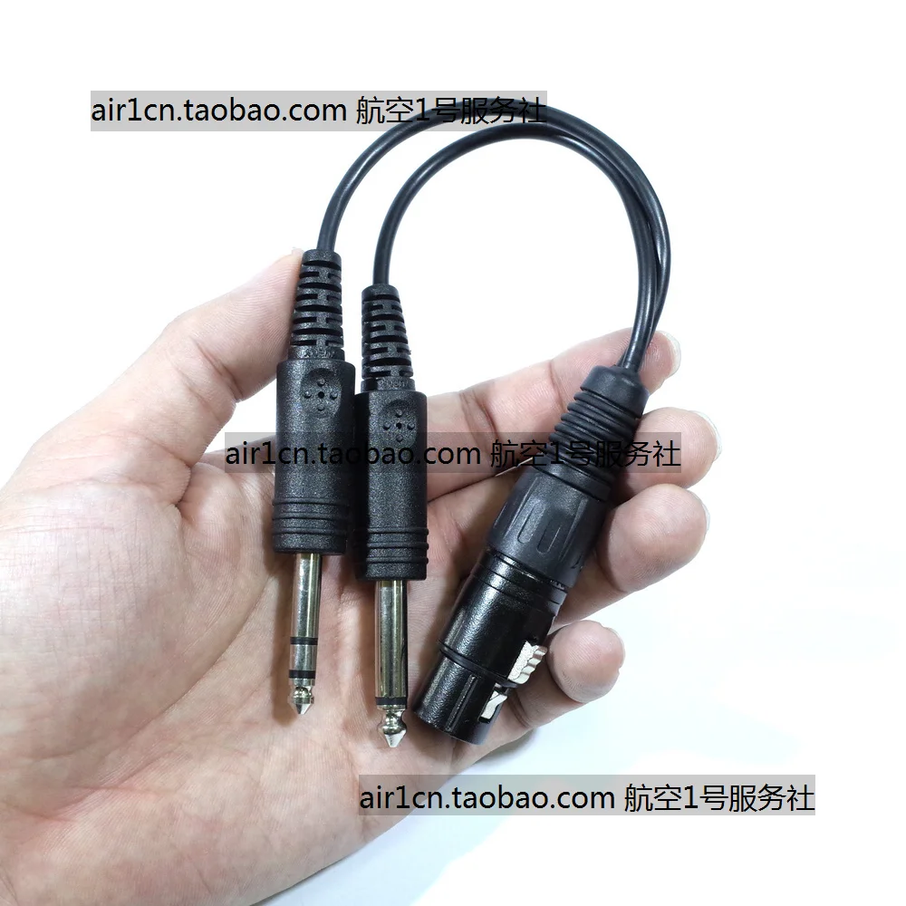 Airbus Earphone Converter/Aviation Earphone Converter Plug/Airbus to Boeing