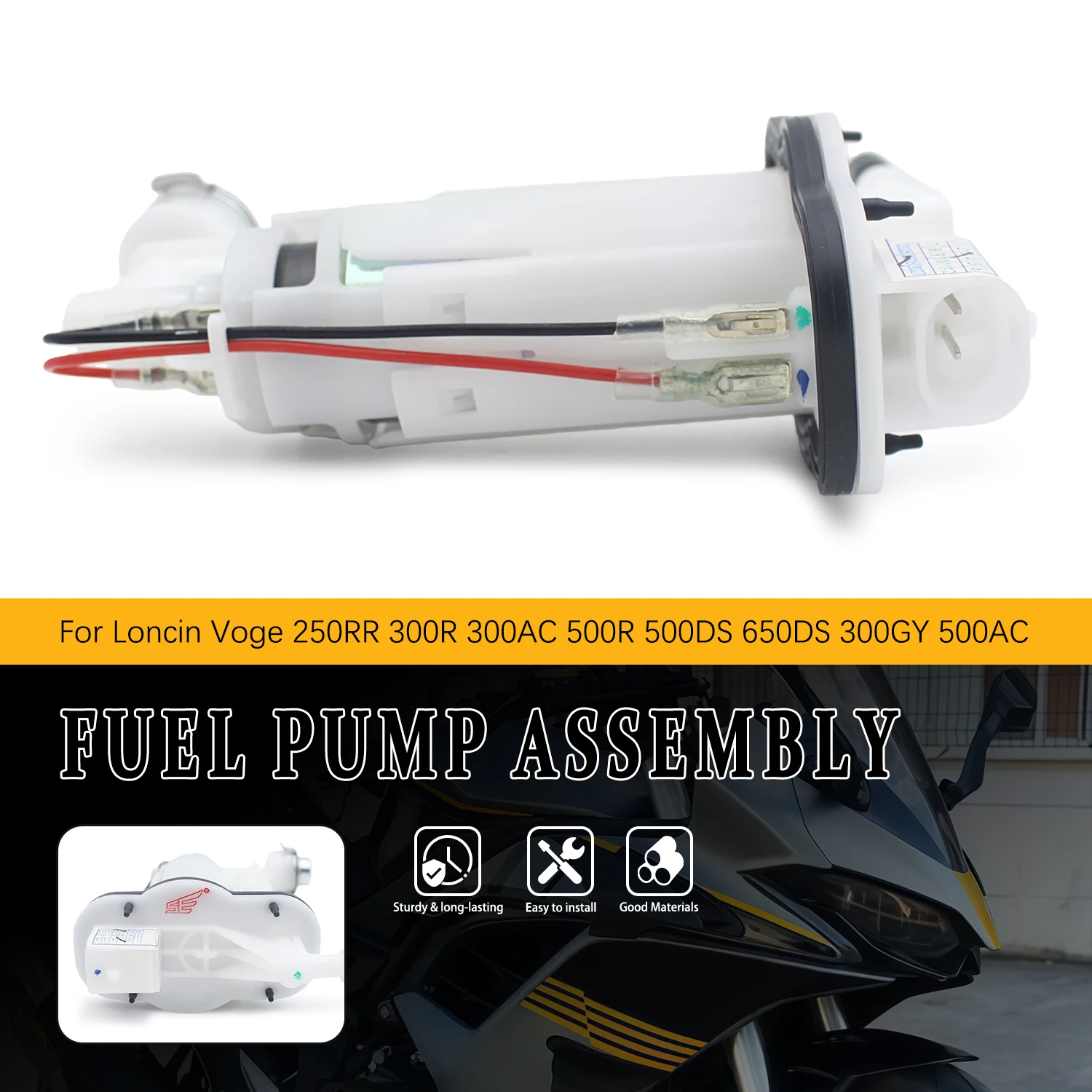 Motorcycle Part Fuel Pump For Voge 250RR 300R 300AC 500R 500DS 650DS 300GY 500AC Motorbike Fuel Delivery Parts
