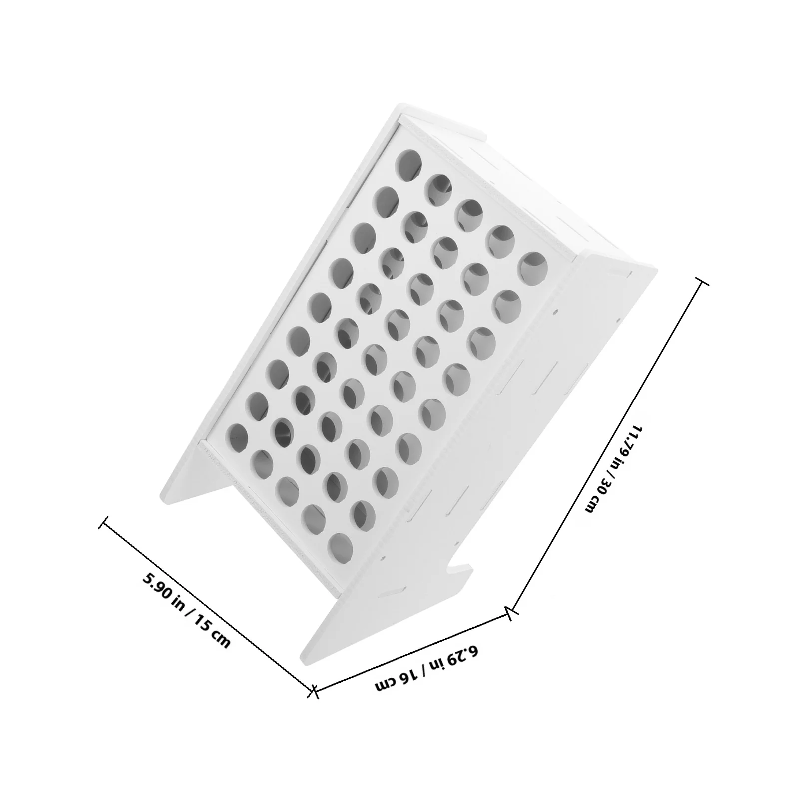 45 Slot Stationery Organizer Box Multi-Functional Pen Holder for Desk Markers Pencils Office School Kindergarten Use