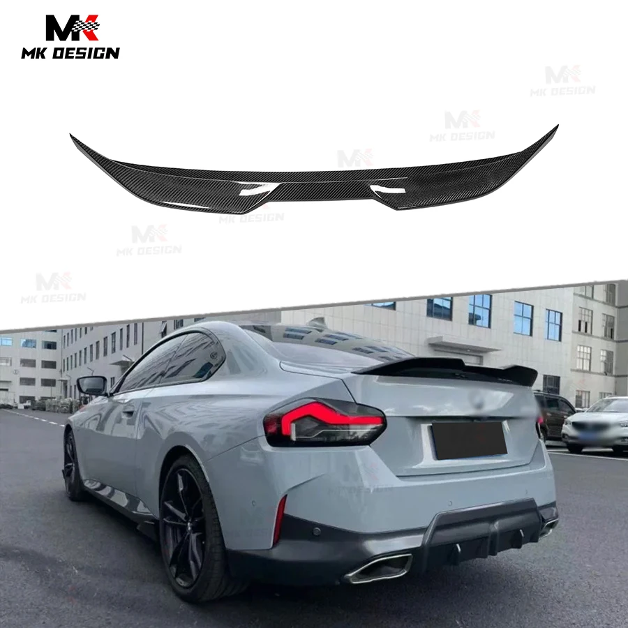 

Carbon Fiber Rear Trunk Lip Spoiler Ducktail for BMW 2 Series G42 Coupe 2021+ Upgrade MP Style Rear Spoiler Wing Car Accessories