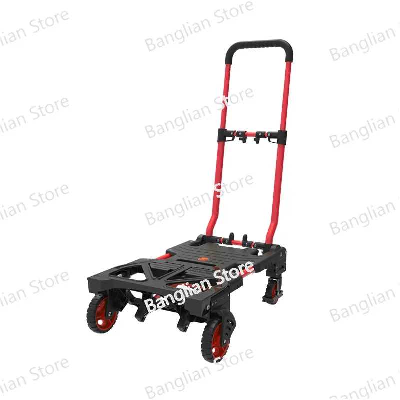 New Cheap 2-in-1 Aluminum-plate Hand Truck Convertible Carts 70/137KG