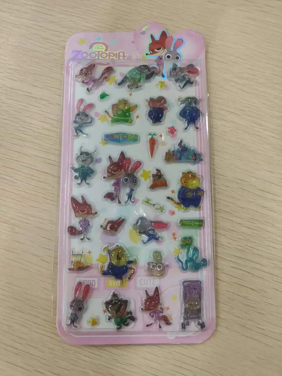 3D Dome Bubble Stickers Cartoon Puffy Waterproof Self-Adhesive Decals for Kids Scrapbook Water Bottle Party Gift