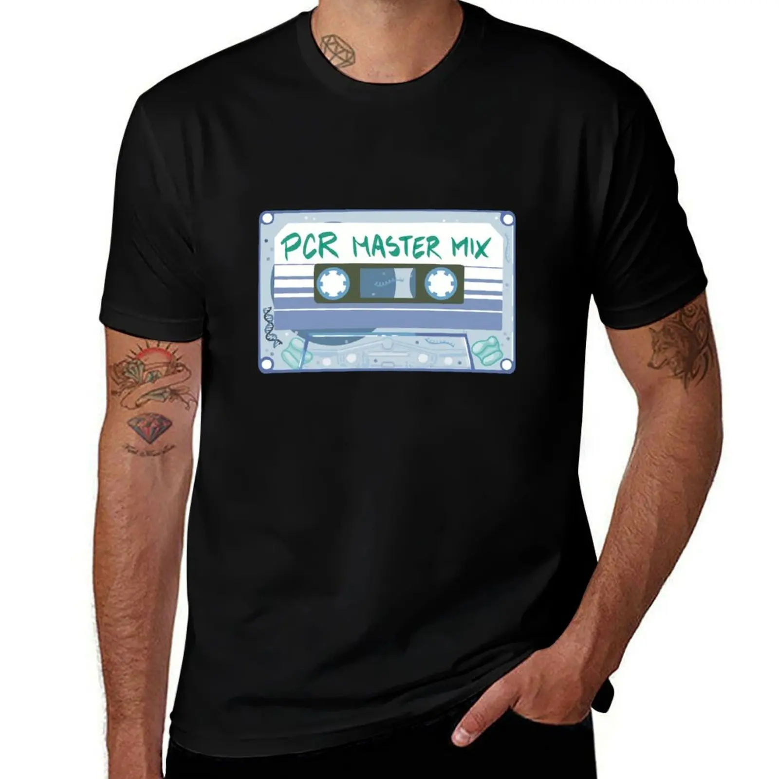 

PCR Master Mix Cassette (Blue) T-Shirt black cotton t-shirt plain for man package man graphic t shirt T-Shirt