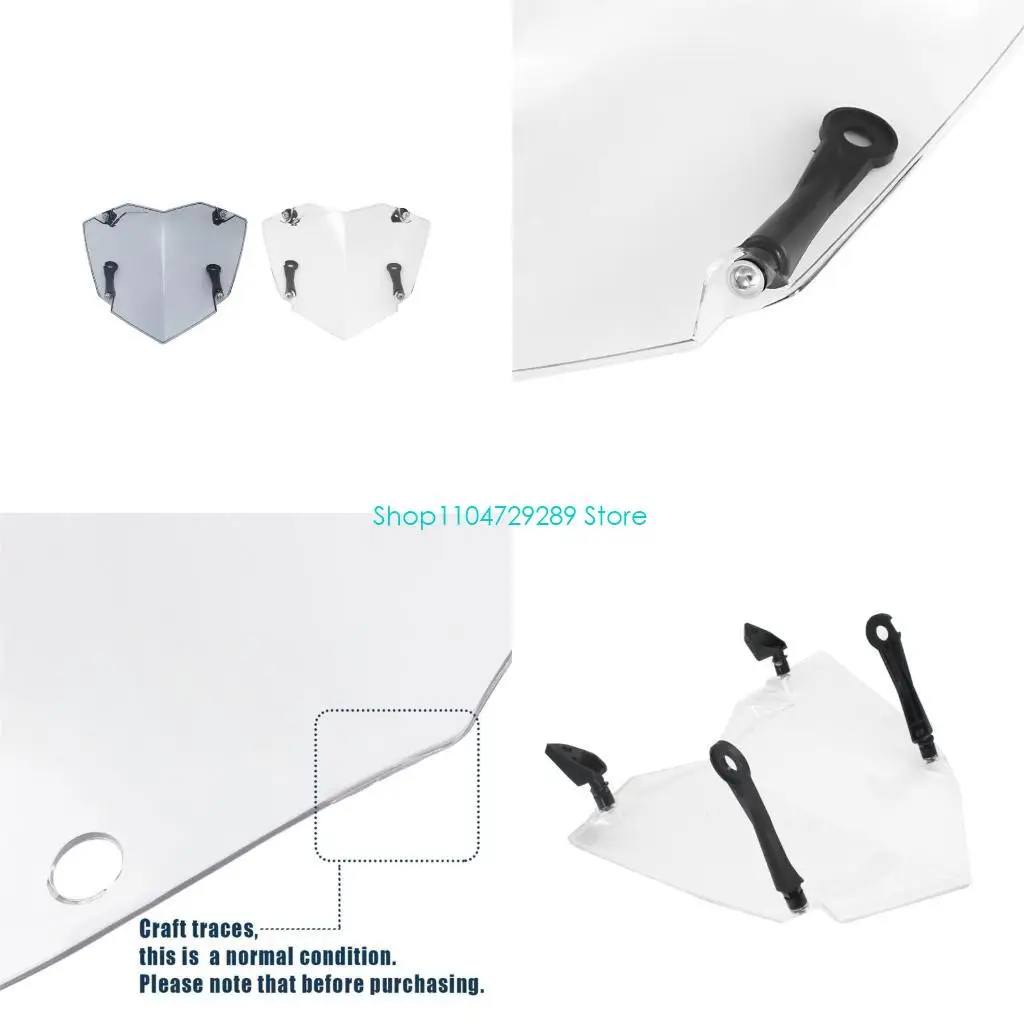 

D8KE Headlight Protector Guard Lense Cover for R1200GS R1250GS Plastic Motorbike Part