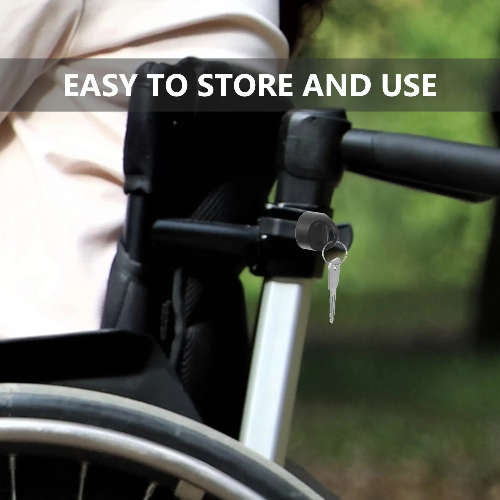 

Premium Mobility Scooter Key Replacement Stainless Steel Electric Wheelchair Key for Elderly Mobility Scooters Anti Theft Keys