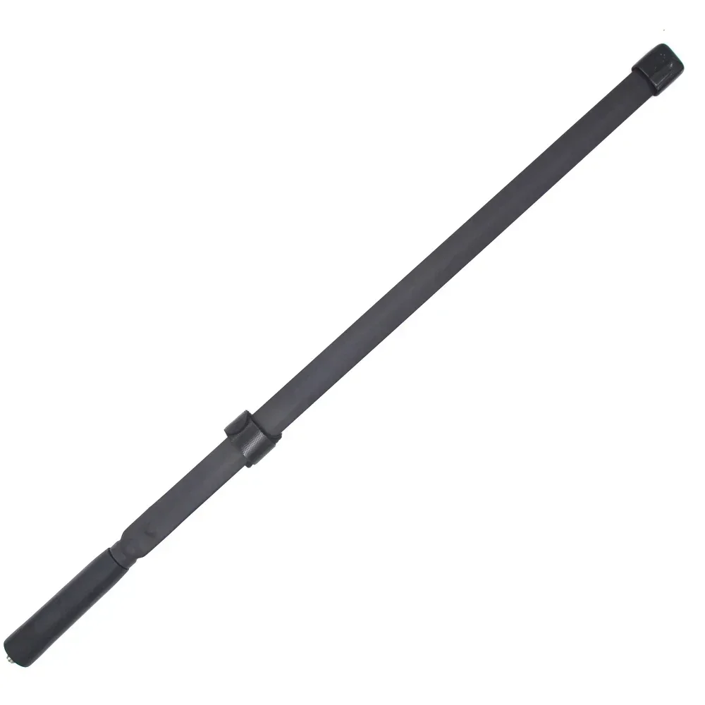 Antena plegable SMA macho de doble banda de 48cm para walkie talkie YAESU ICOM TYT