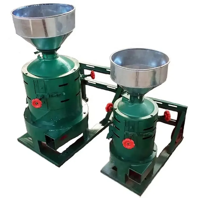 

Small Soybean Oat Buckwheat Husking Peeler Wheat and Barely Corn Dehulling Peeling Machine