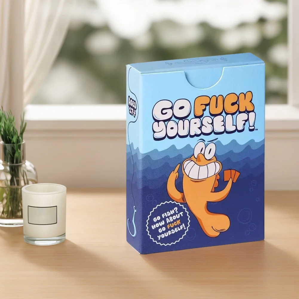 Go Fish Card Game Yourself Fun Gag Gift Hilarious Card Games with A Twist Night Party Game for 2+ Players Adults