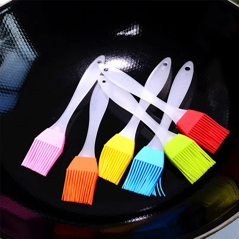 

Silicone BBQ Brush High Temperature Resistant Silicone Oil Brush Cream Camping BBQ Utensil DIY Baking Tools BBQ Tools