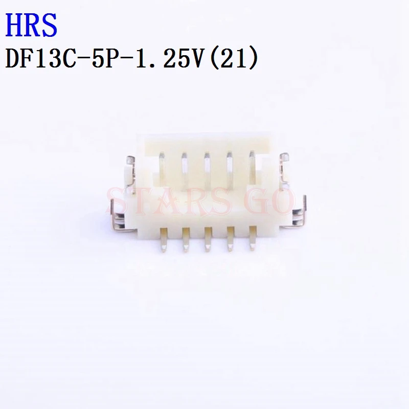 10PCS DF13C-5P-1.25V(21) DF13C-4P-1.25V(21) DF13C-3P-1.25V(21) DF13C-2P-1.25V(21) HRS Connector