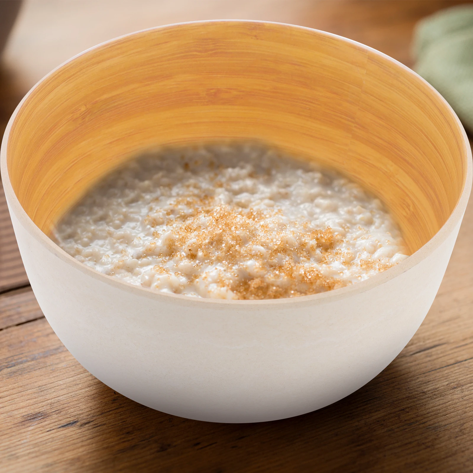 

Bamboo Fiber Bowls Eco friendly Salad Serving Dishes Degradable Tableware Storing Fruits Snacks Portable