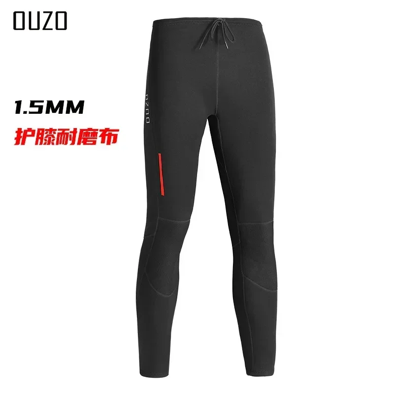 1.5mm Diving Pants For Men And Women Cold Proof Sunscreen Warm Winter Swimming Pan ts Split Surfing Diving Pants