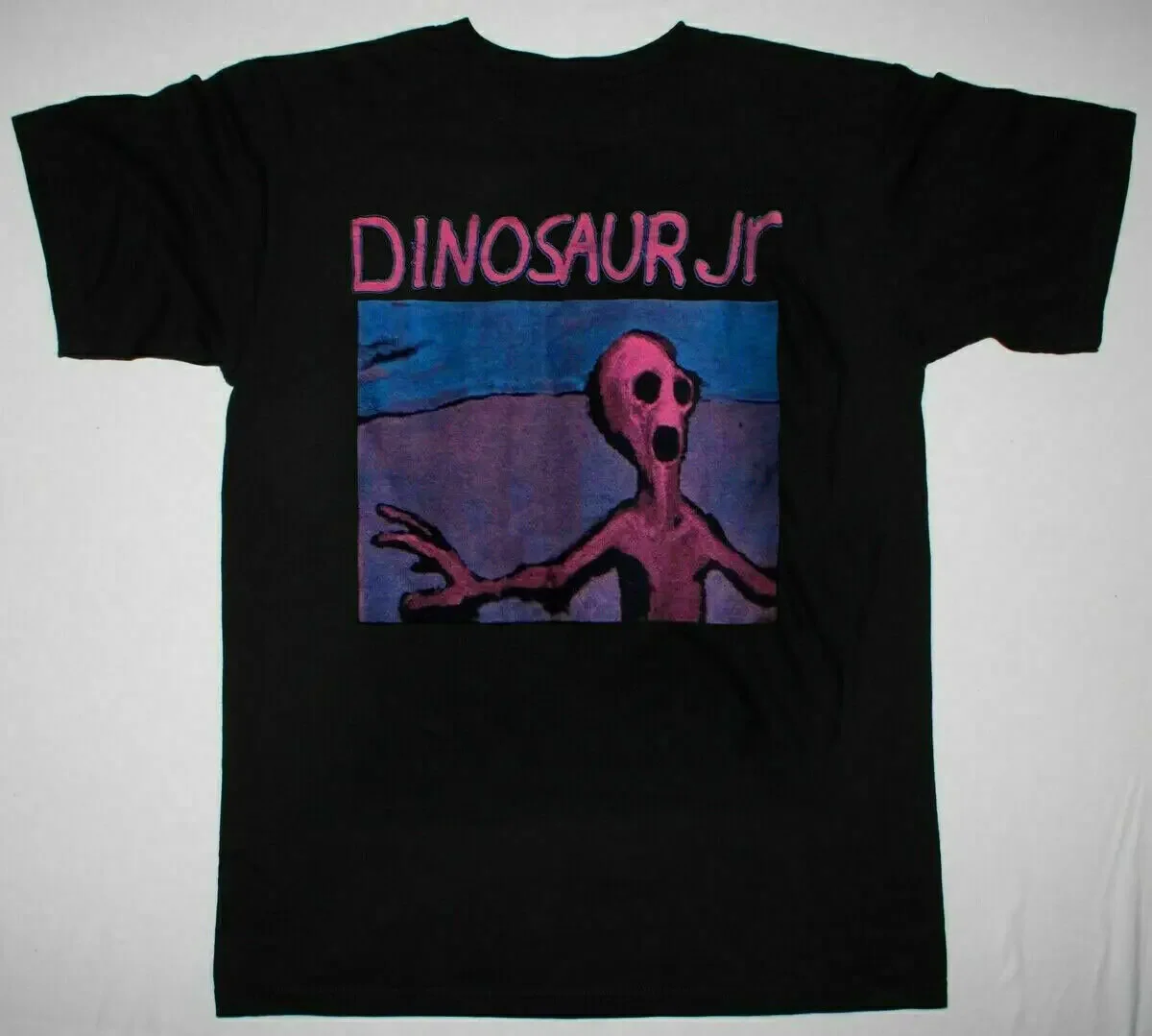 Dinosaur Jr-Camiseta negra de algodón pesado para hombre y mujer, todas las tallas, envío gratis