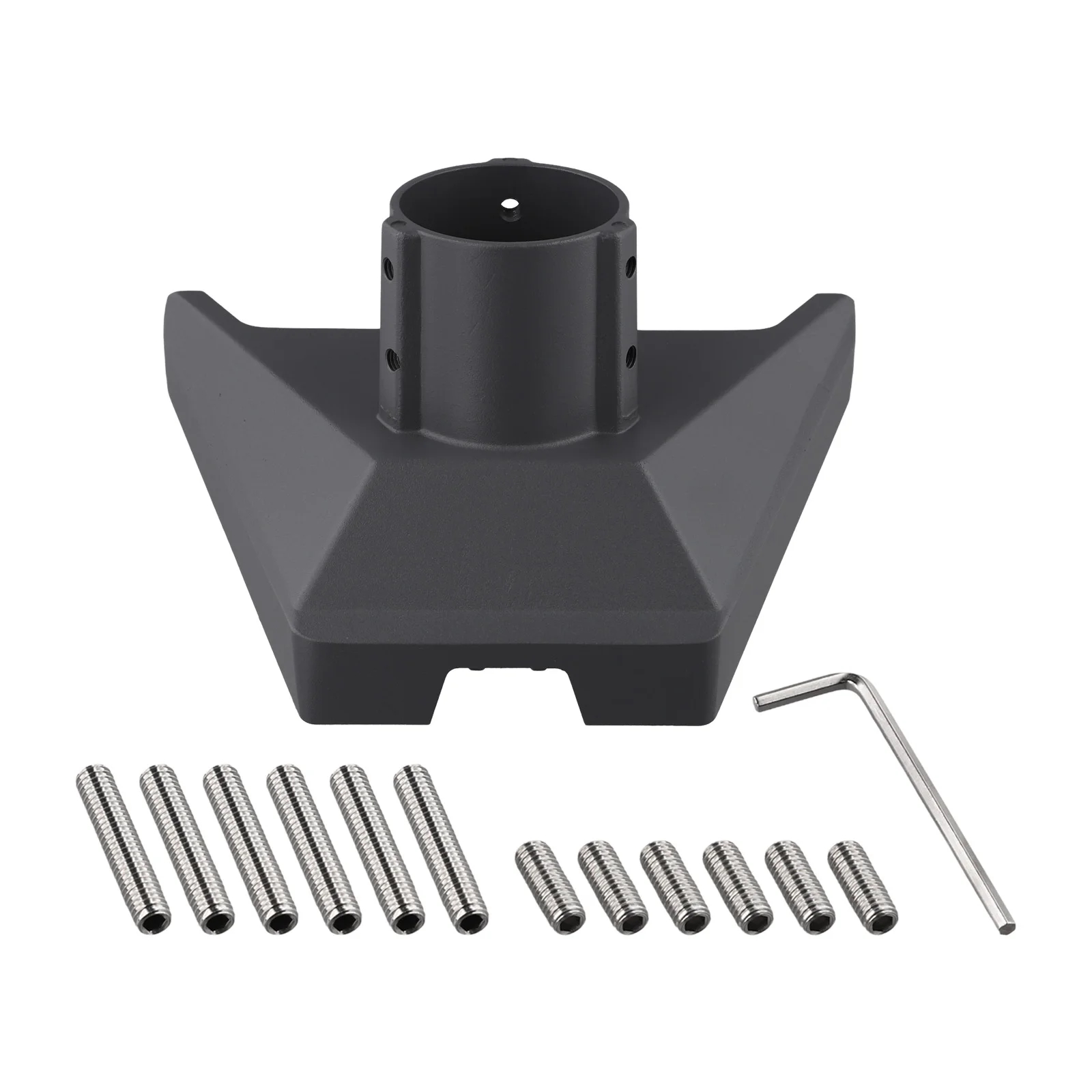 Pole Mounting Kit Mounting Kit For Starlink Optimal Performance Sturdy Foundation Weather-resistant Aluminum Alloy